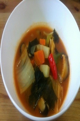 和風☆韓国味噌スープ  ＊된장국＊の画像