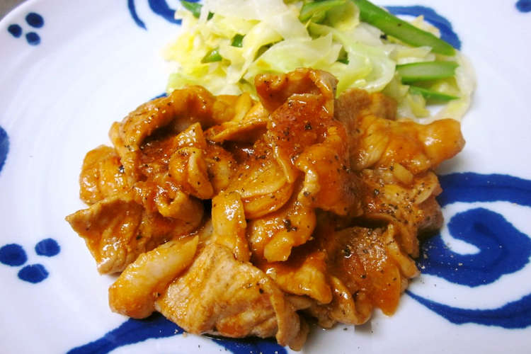 ごはんがすすむ 豚ロースのケチャップ炒め レシピ 作り方 By まさnon クックパッド 簡単おいしいみんなのレシピが350万品