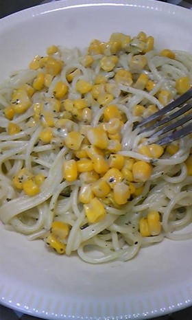 スパドレで簡単❤豆乳チーズジェノベーゼ