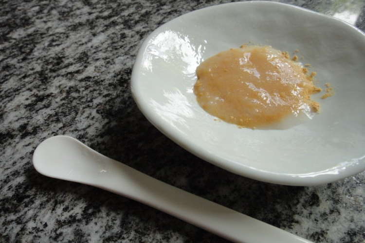 離乳食 初期 きなこ粥 １０倍粥 レシピ 作り方 By ゆりさんママ クックパッド 簡単おいしいみんなのレシピが360万品
