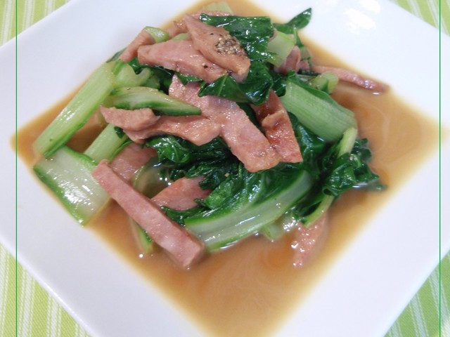 うまい菜とソーセージのバター醤油炒め レシピ 作り方 By Rokuro クックパッド 簡単おいしいみんなのレシピが360万品