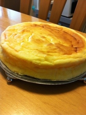 ☆ベイクドみたいな⁉スフレチーズケーキ☆
