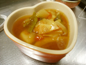 圧力なべでずぼらさんの脂肪燃焼スープ★