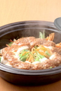 タジン鍋→【鶏の味噌だれ野菜ロール】