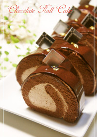 ⁂チョコロールケーキ⁂
