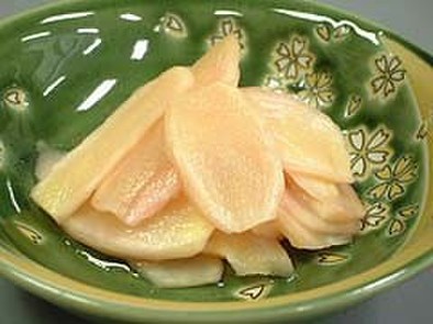 生姜の甘酢漬けの写真
