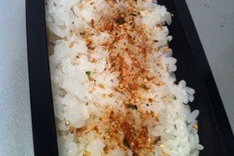 お弁当のふりかけ重ねご飯 レシピ 作り方 By Chanｍchan クックパッド 簡単おいしいみんなのレシピが360万品
