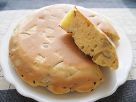 **▽・エ・▽ ワンコ用おさつケーキ**