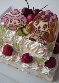 お誕生日ケーキ（デコチョコ）