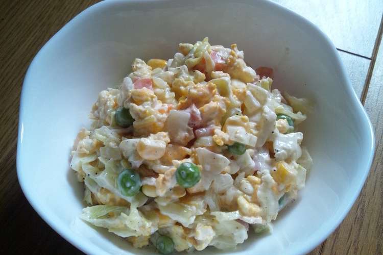 ミックスベジタブルと余り物で簡単おかず レシピ 作り方 By Nsrm クックパッド