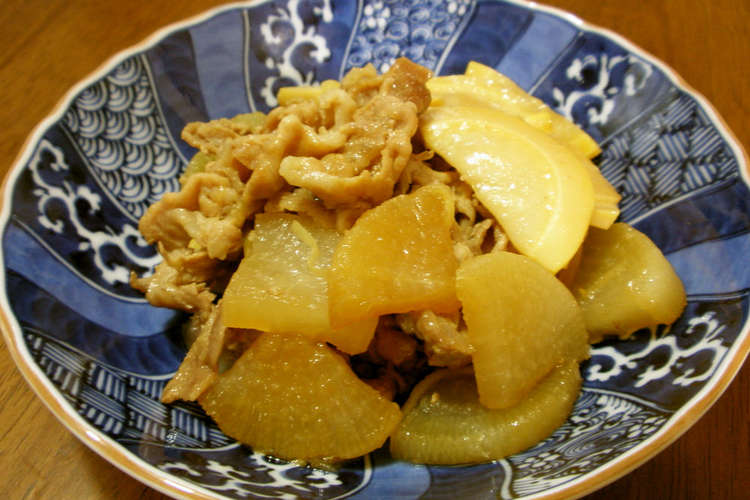 豚バラ たけのこ 大根のこっくり煮 レシピ 作り方 By かなつとえ クックパッド 簡単おいしいみんなのレシピが357万品