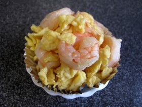 お弁当に!簡単☆エビと卵のサッと炒め☆