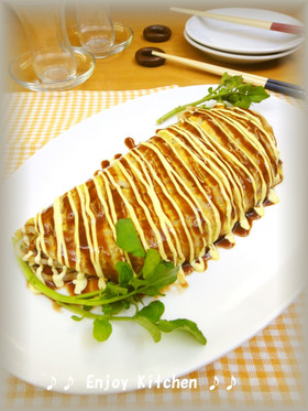 とろ~りチーズ♪豚もやしのとんぺい焼き風