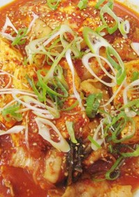 【『豆腐と豚肉』の韓国煮／丼】の作り方
