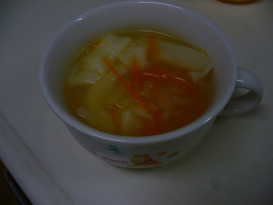 体に優しい野菜スープの画像