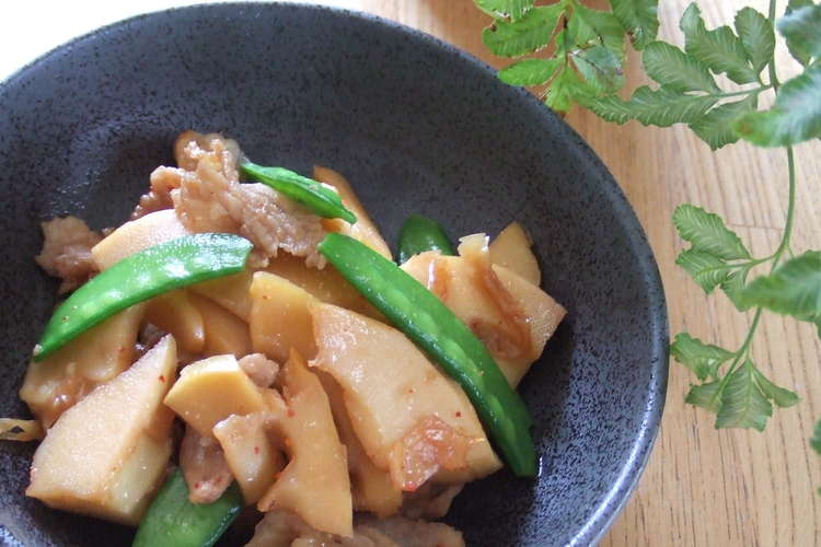 たけのこと豚肉のこってり炒め煮 レシピ 作り方 By ピンクヘンサー クックパッド 簡単おいしいみんなのレシピが357万品