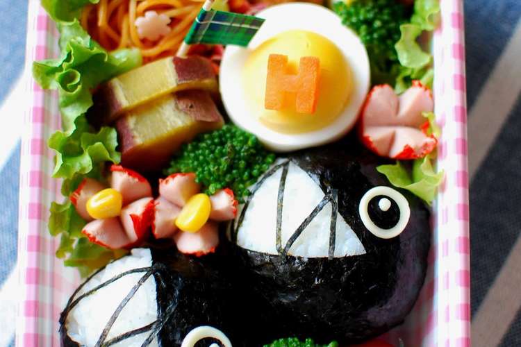 キャラ弁 スーパーマリオ ワンワン弁当 レシピ 作り方 By まよ山まよ子 クックパッド 簡単おいしいみんなのレシピが354万品