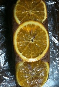 濃厚！オレンジショコラパウンドケーキ