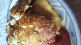 ヘルシー☆高野豆腐とツナでナゲット風♪