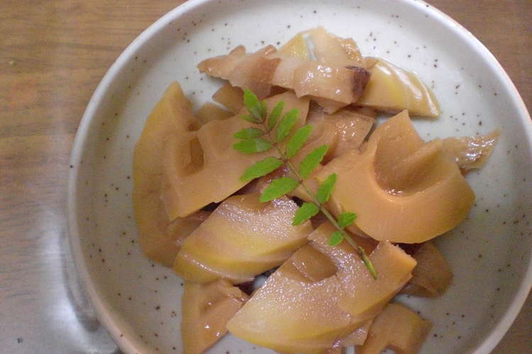 たけのことちくわの煮物 レシピ 作り方 By まみんちよ クックパッド 簡単おいしいみんなのレシピが361万品