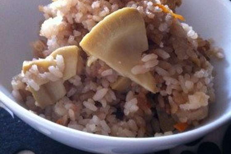 絶品 カツオが香る 筍ご飯 レシピ 作り方 By Eslovekit クックパッド 簡単おいしいみんなのレシピが350万品