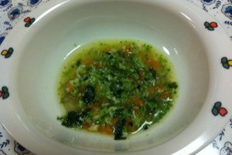 離乳食中期 みそスープ レシピ 作り方 By アツアユmama クックパッド 簡単おいしいみんなのレシピが360万品