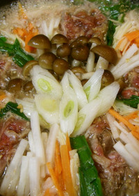韓国　牛肉の寄せ鍋　プルコギチョンゴル