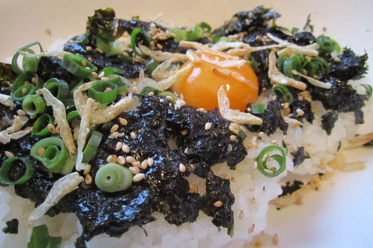 ランチ家呑みの〆に韓国のりたまごはん レシピ 作り方 By さおりん 料理特訓中 クックパッド 簡単おいしいみんなのレシピが356万品