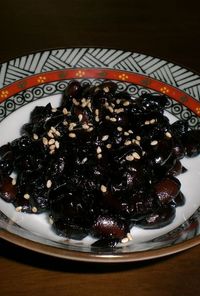 韓国風 黒豆の煮物