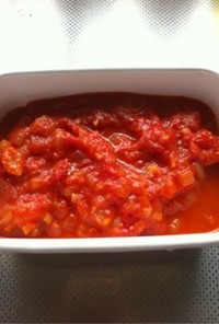 完熟トマトのソース