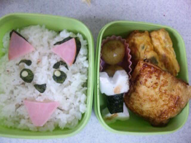 キャラ弁 銀魂 定春 レシピ 作り方 By Norikeiママ クックパッド