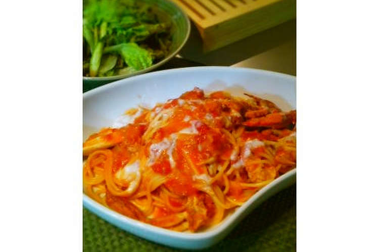 ワタリガニのパスタ 生クリームなくても レシピ 作り方 By フェンディママ クックパッド 簡単おいしいみんなのレシピが366万品