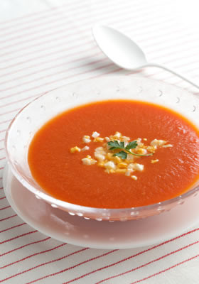 ガスパチョ風冷製スープの画像