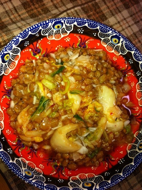 シャリシャリが美味しいキムチ納豆の画像