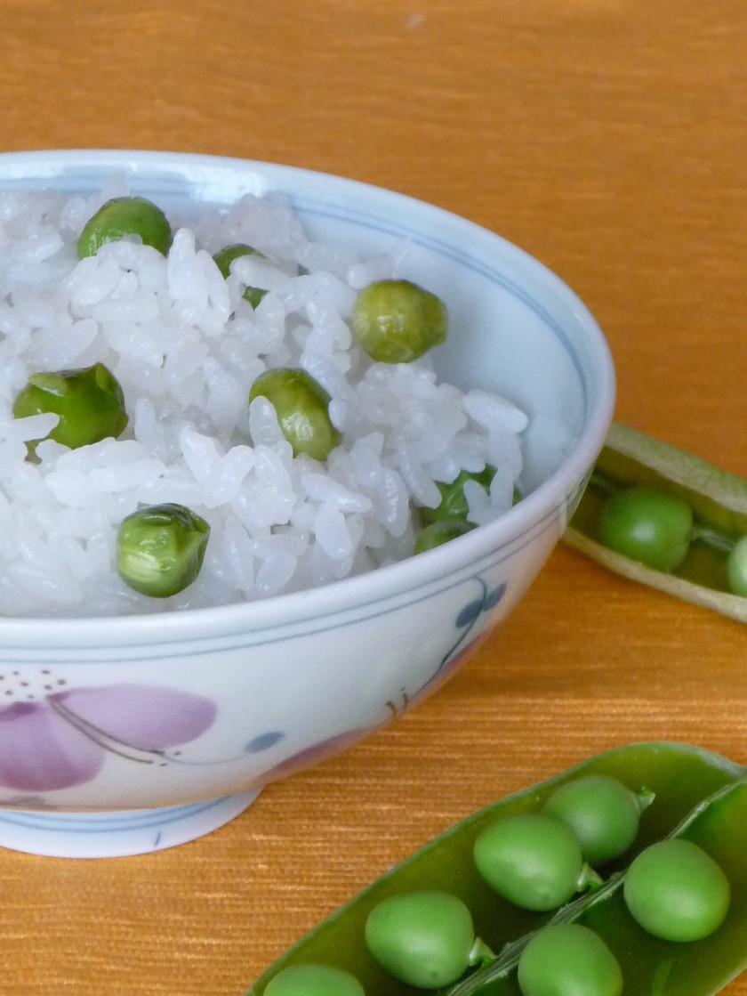 春エンドウ豆とミントのレシピ