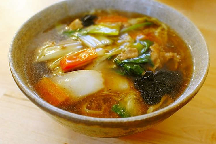 五目あんかけラーメン レシピ 作り方 By ます子ちゃんっ クックパッド 簡単おいしいみんなのレシピが354万品