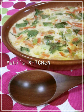 リメイク*切干大根の煮物で激旨キッシュ♡