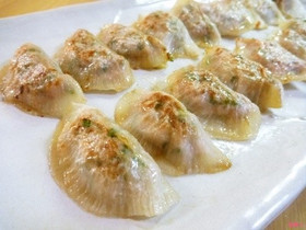 *ヘルシーに大根餃子*