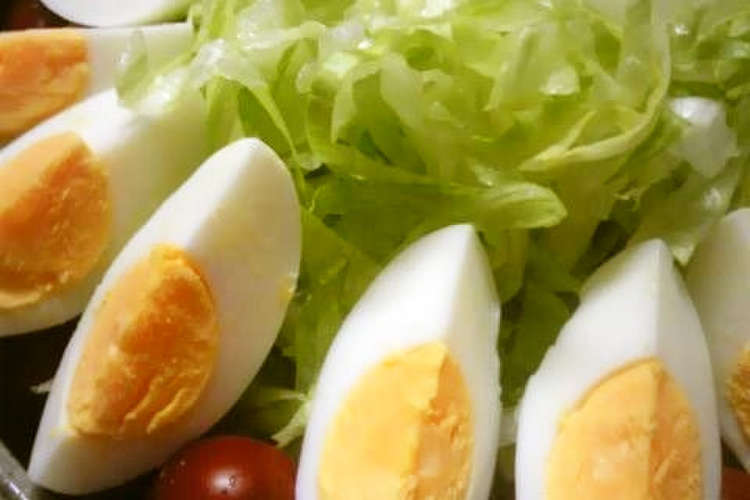 ゆで卵が綺麗に切れる方法 レシピ 作り方 By Ducksoup クックパッド 簡単おいしいみんなのレシピが357万品