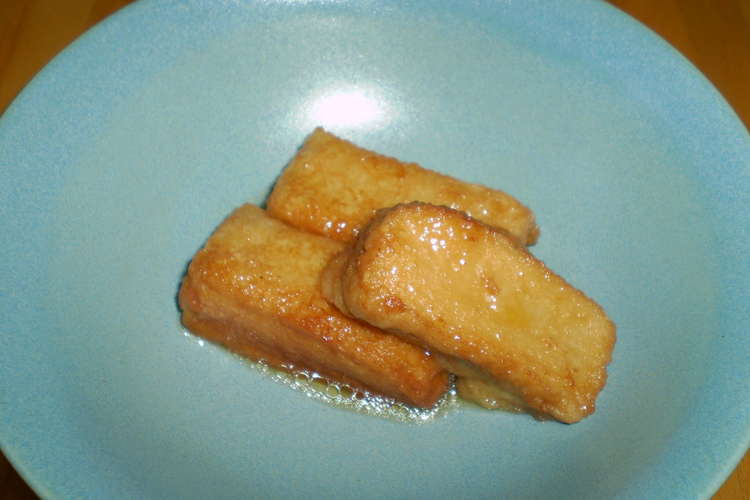 生麩の揚げ煮 レシピ 作り方 By よえさん クックパッド 簡単おいしいみんなのレシピが356万品