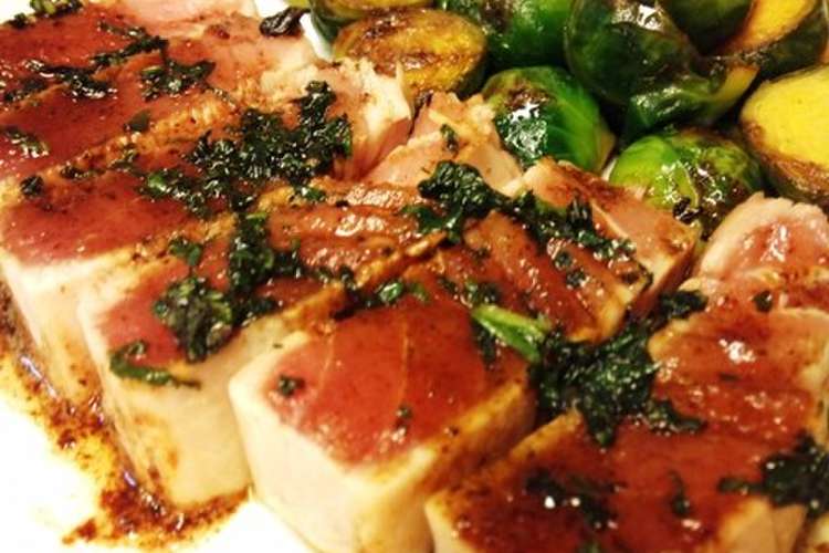 マグロステーキ しそバターしょうゆソース レシピ 作り方 By Marron00 クックパッド 簡単おいしいみんなのレシピが352万品