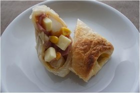 簡単ベーコンチーズパイ♪