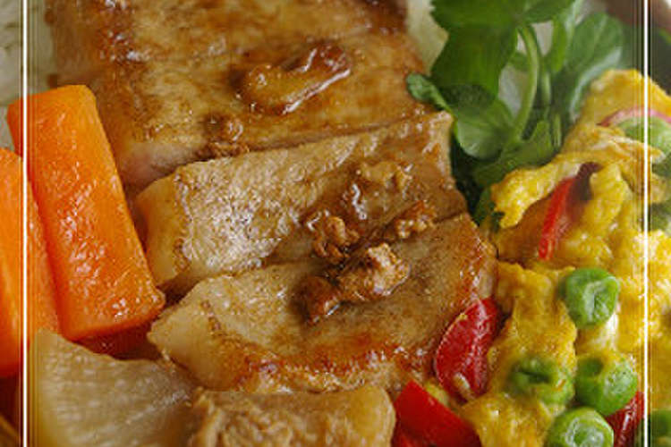 トンテキ弁当 やっぱり肉好きなあなたへ レシピ 作り方 By Hiroマンマ クックパッド 簡単おいしいみんなのレシピが366万品