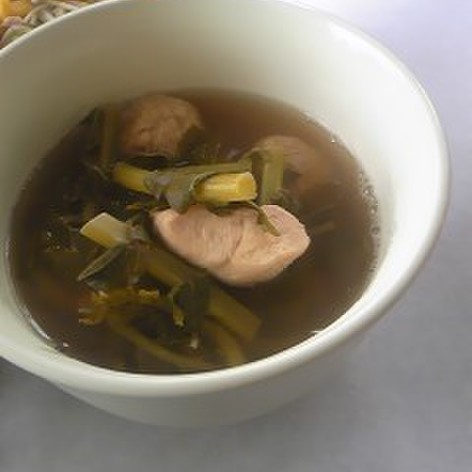 大根葉★簡単中華スープ