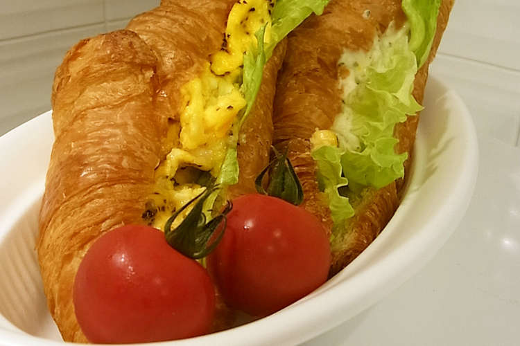 絶対美味しいでしょ クロワッサンサンド レシピ 作り方 By れな犬 クックパッド 簡単おいしいみんなのレシピが352万品