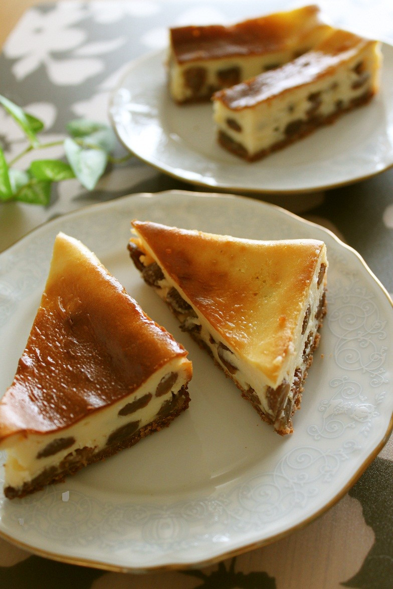 スキニーチョコレートチップチーズケーキバーのレシピ