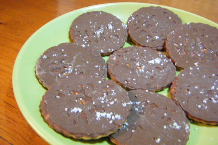 私のお気に入り 塩チョコクッキー レシピ 作り方 By こねひーと クックパッド 簡単おいしいみんなのレシピが356万品