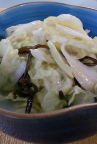 簡単美味しいマヨコン白菜たっぷりサラダ