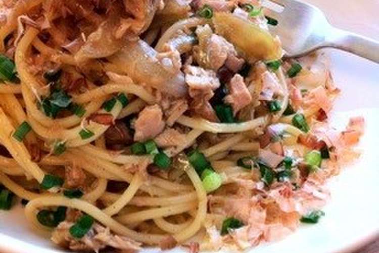 ツナと玉ねぎのにんにく醤油パスタ レシピ 作り方 By 栄養士のれしぴ クックパッド 簡単おいしいみんなのレシピが359万品