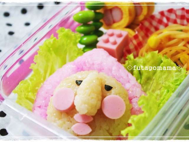 こびとづかんのぶさかわキャラ弁 レシピ 作り方 By 双子mama クックパッド